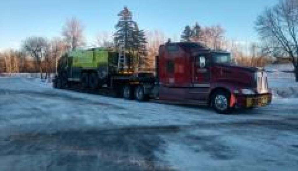 RGN hauling by Da-Ran, Inc. in 48 USA states