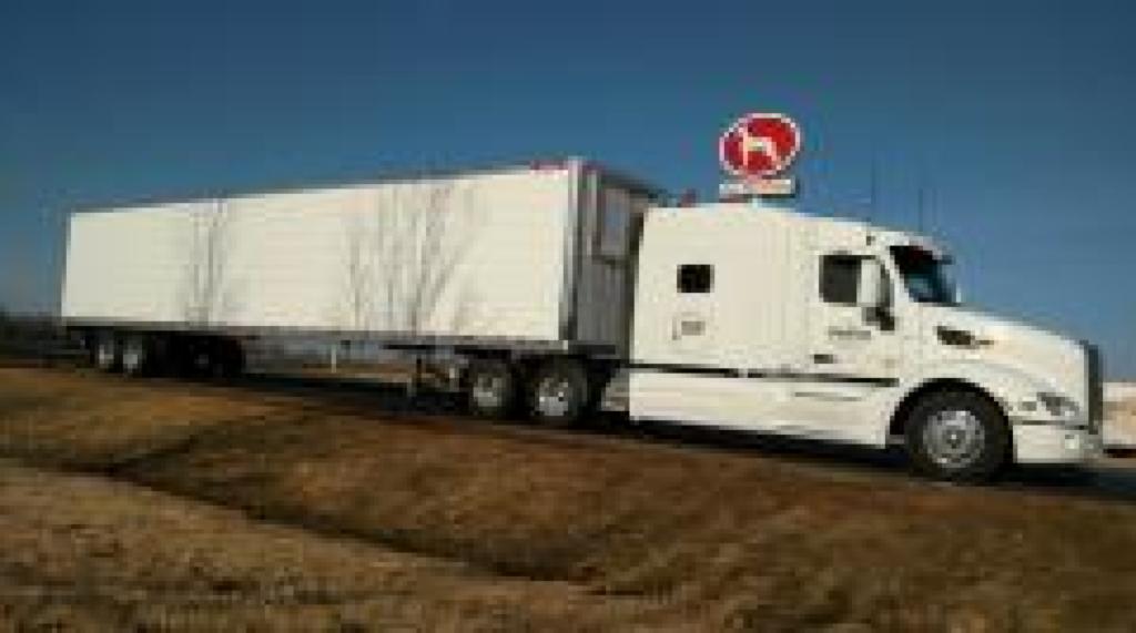 Dry Van Semi-Truck Hauling by Da-Ran, Inc. in 48 USA states